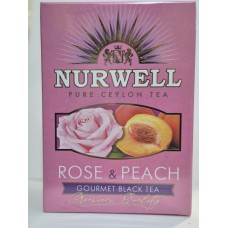 Gourmet Black Tea Rose & Peach
